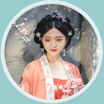 U-shaped Dekle Lase Posnetek Vijoličen Cvet Biseri Beaded za Cheongsam Kitajski Oblačila