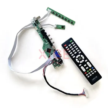 Za HSD100IFW1 HSD100IFW2 LCD Krmilnik Odbor Analogni TV Signal DIY Komplet LVDS 30-Pin 1024*600 10.1